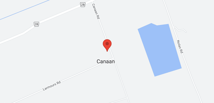map of 3636 CANAAN ROAD